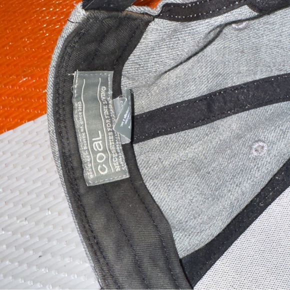 Coal 2002 Headwear Gray Black Cap Hat Men Size - Picture 5 of 7